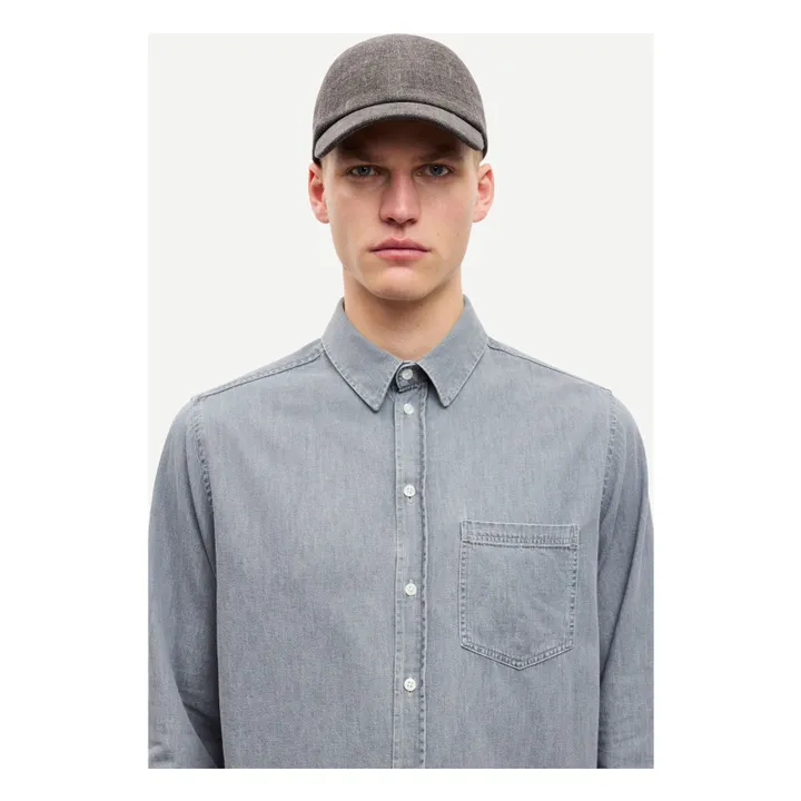 Shirt Saryan P 15248 Organic cotton | Light Blue- Product image n°2