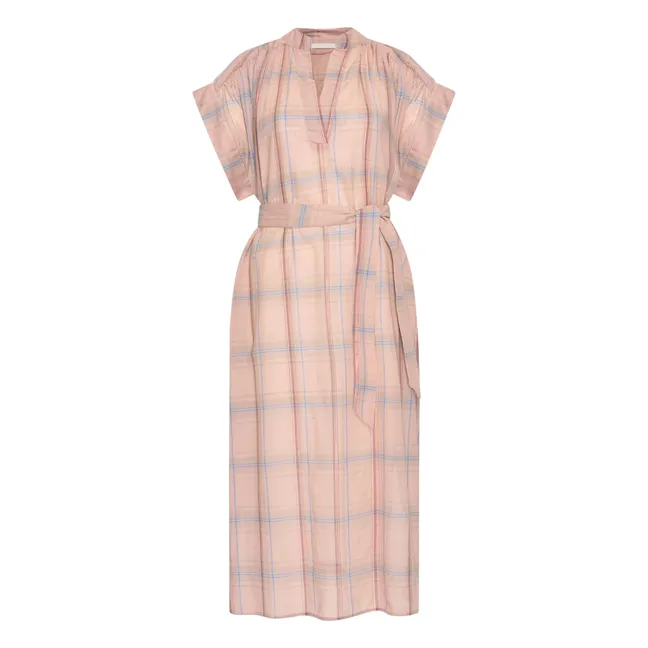 Vestido Bodin de algodón orgánico | Rosa Pálido