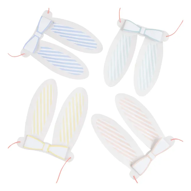 Chapeaux de fête Oreilles de Lapins - Set de 8