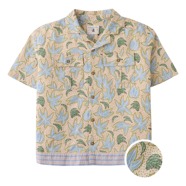 Chemise Bananes Lin | Beige