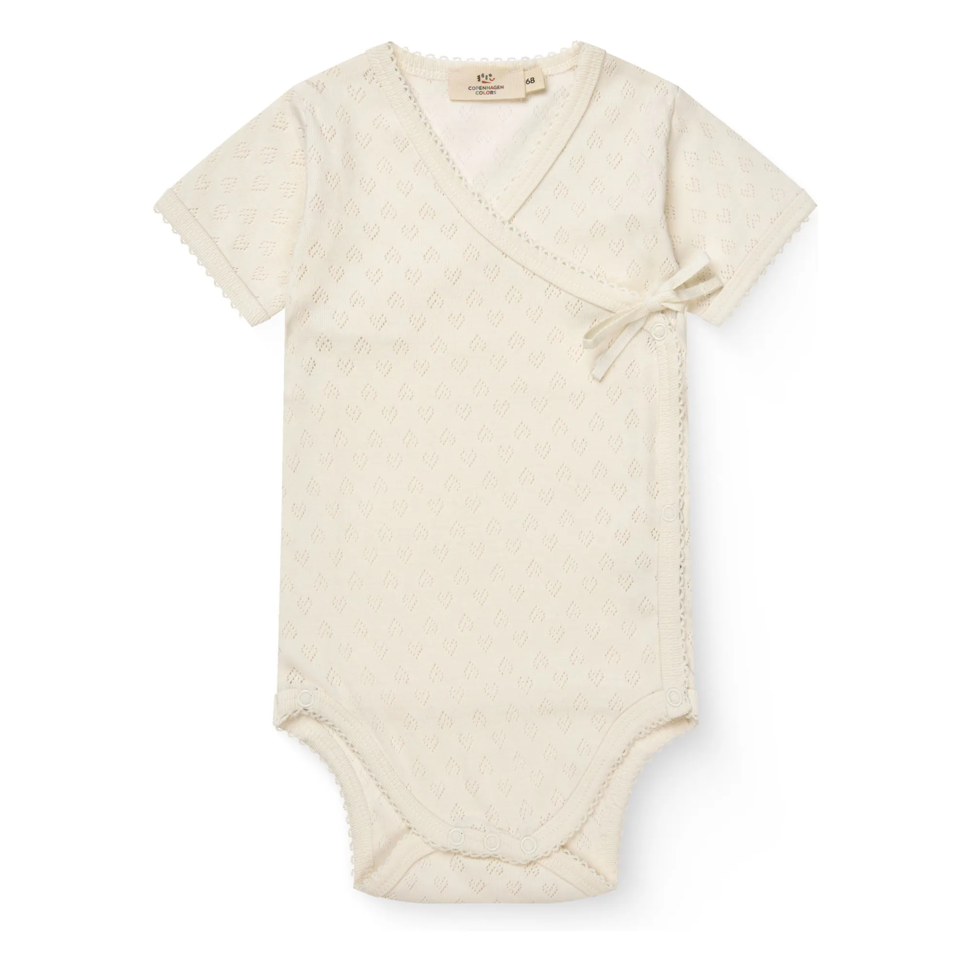Copenhagen Colors Cream Body Cache-Cœur Pointelle Organic Cotton