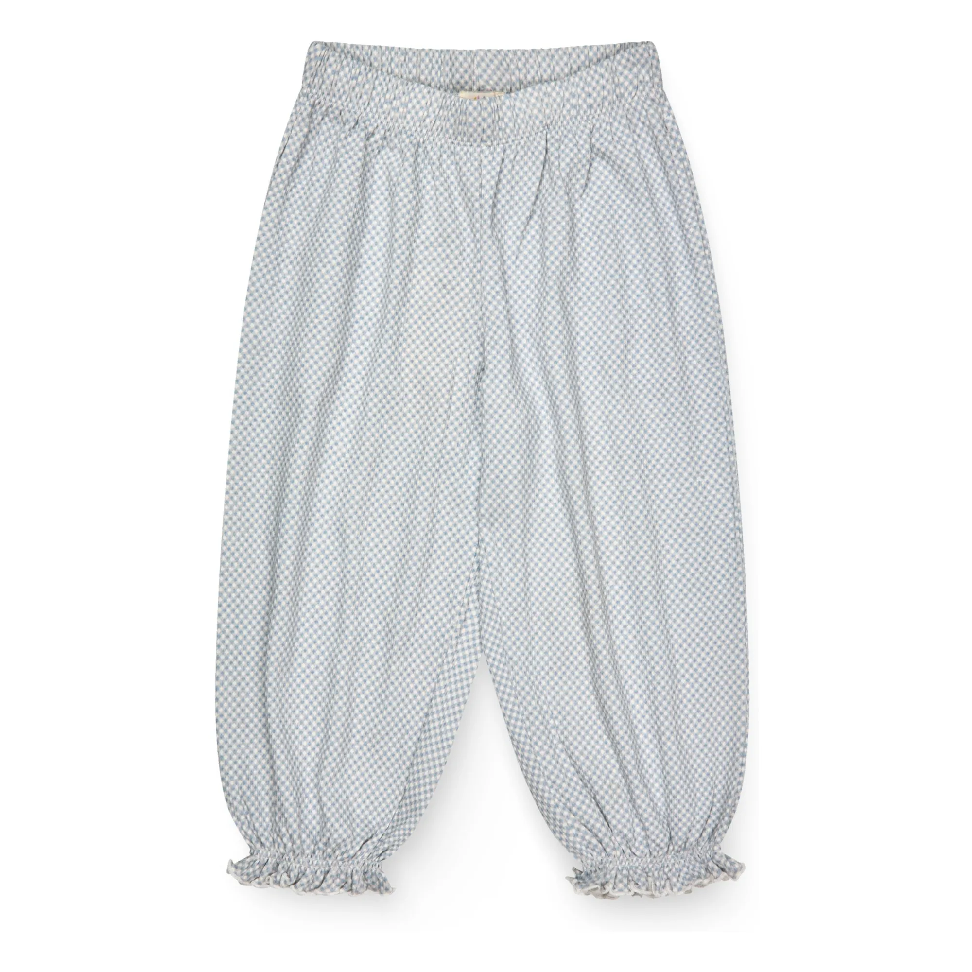Pantalon Crèpe Coton Bio | Bleu Clair- Image produit n°0