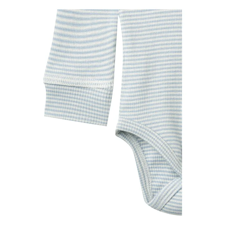 Body de modal y algodón orgánico | Azul Claro- Imagen del producto n°1