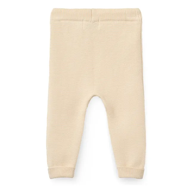 Leggings de algodón ecológico | Amarillo palo