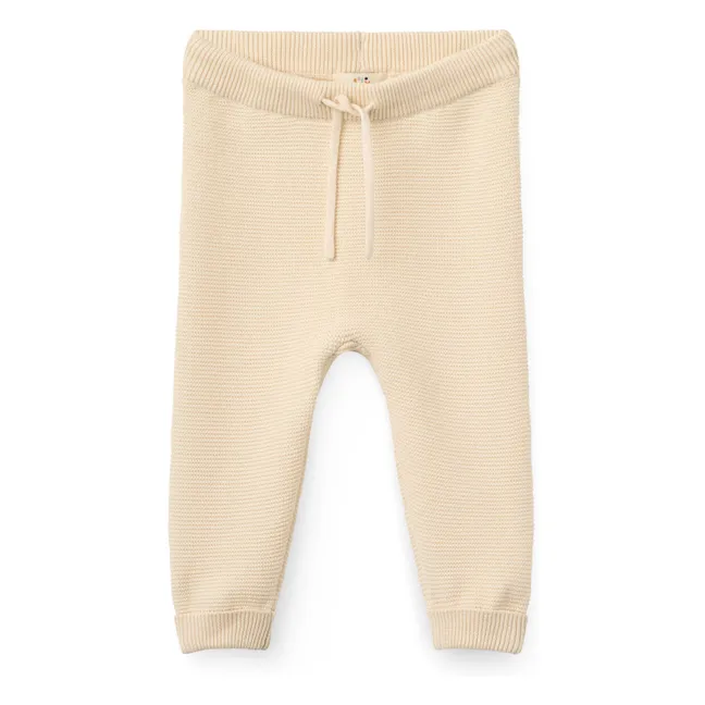 Leggings de algodón ecológico | Amarillo palo