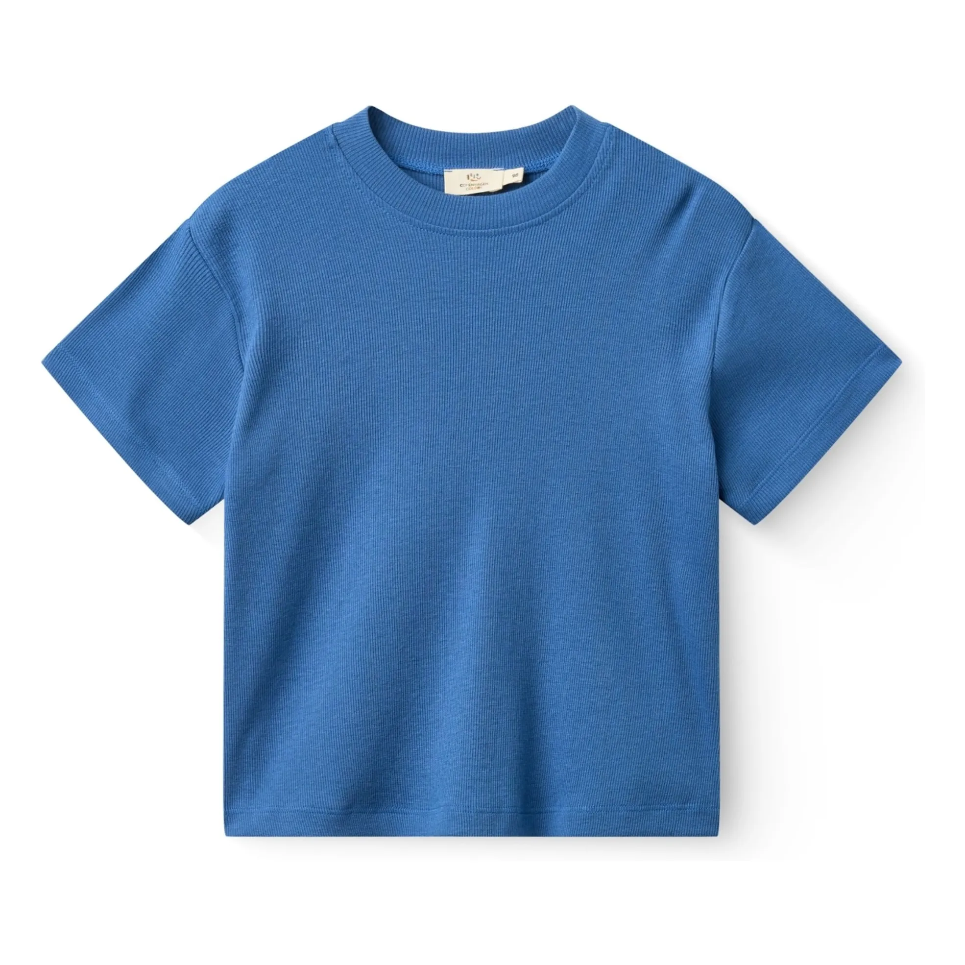 T-shirt Uni Modal et Coton Bio | Bleu indigo- Image produit n°0