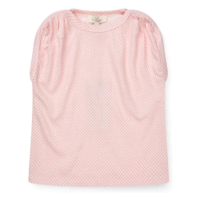 Top de algodón orgánico | Rosa