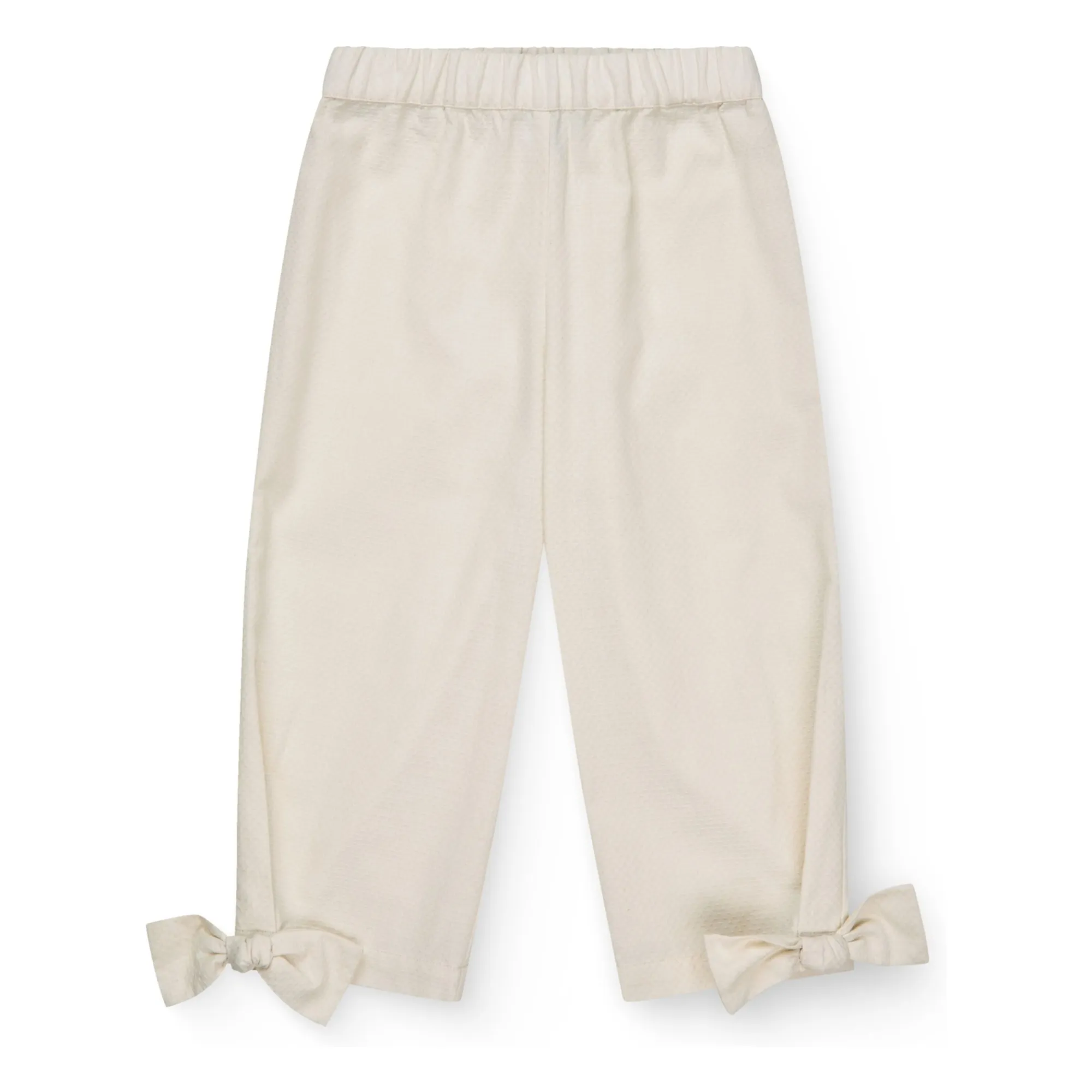 Copenhagen Colors Cream Organic Cotton Knot Pants
