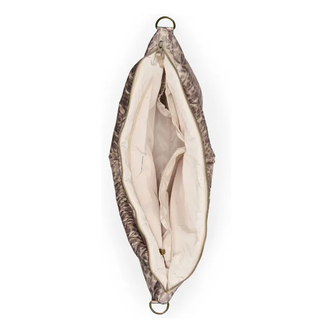Bolso cambiador Puffy Leopard | Beige