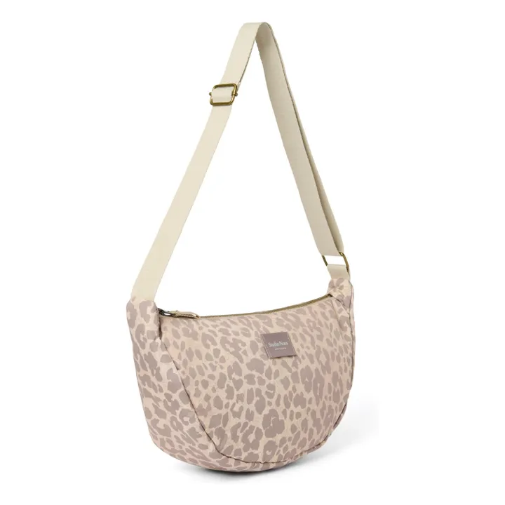 Riñonera Puffy Leopard | Beige- Imagen del producto n°3
