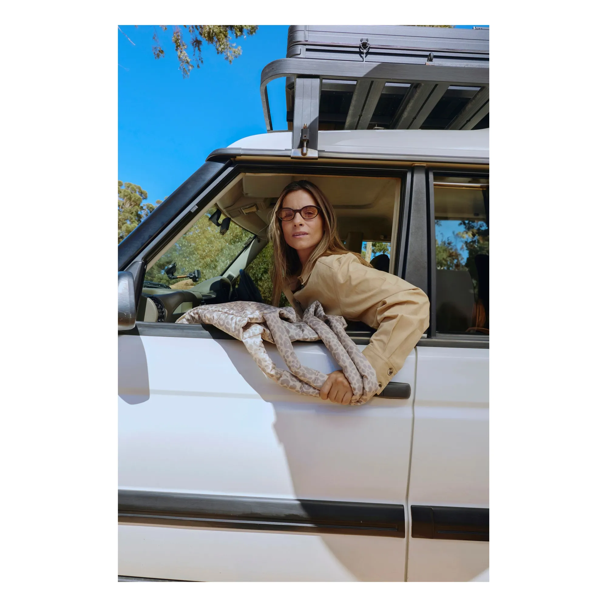 Sac mom-bag Puffy Léopard | Beige- Image produit n°2