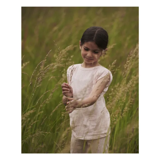 Top de algodón orgánico | Rosa