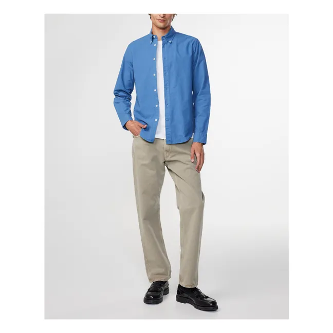 Arne 5725 Camicia in cotone biologico | Blu