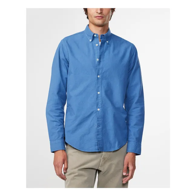 Arne 5725 Camicia in cotone biologico | Blu