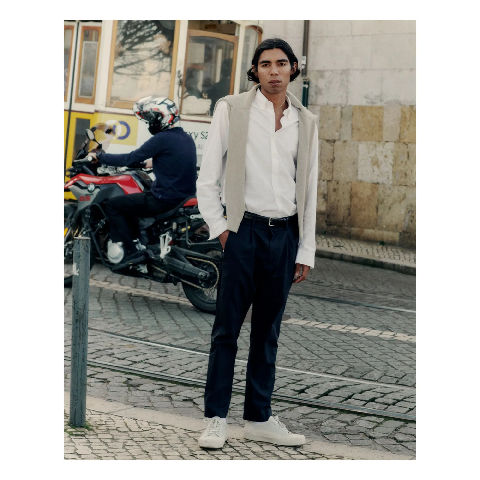 Nn.07 White Arne 5655 Shirt