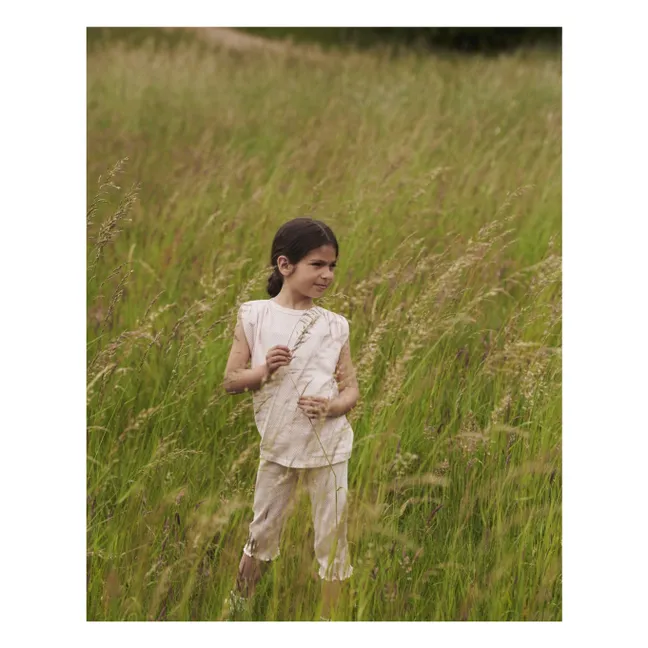 Polainas 3/4 de algodón ecológico | Rosa