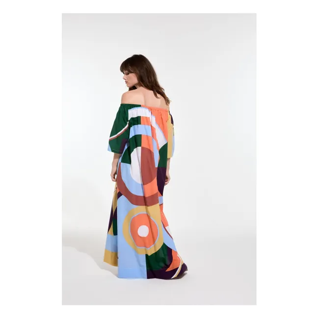Vestido Palao Poesie Algodón | Coral