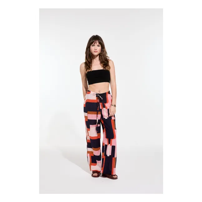 Pantalon Max Arum Coton | Saumon