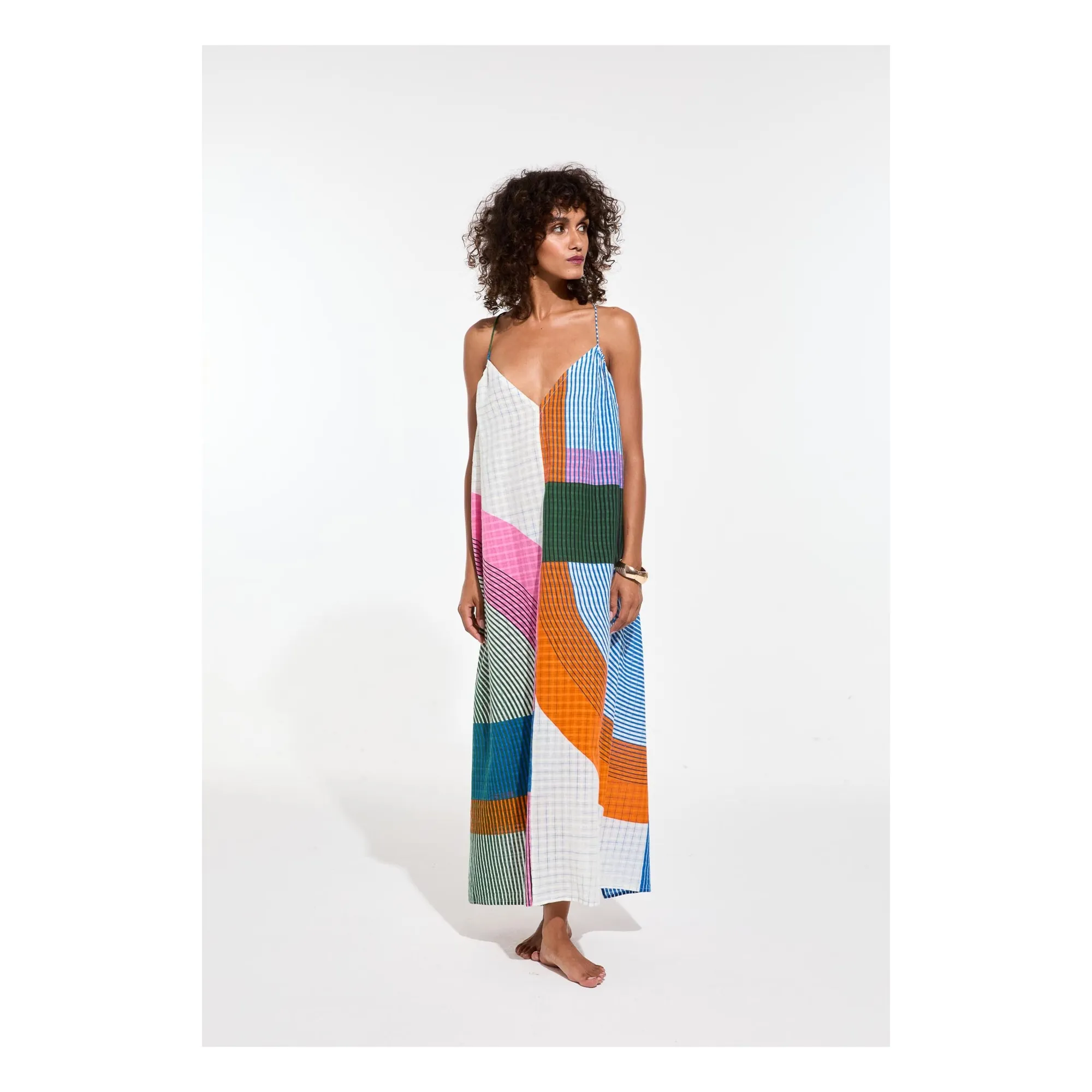 Robe Miami Ettore Coton | Blanc- Image produit n°3