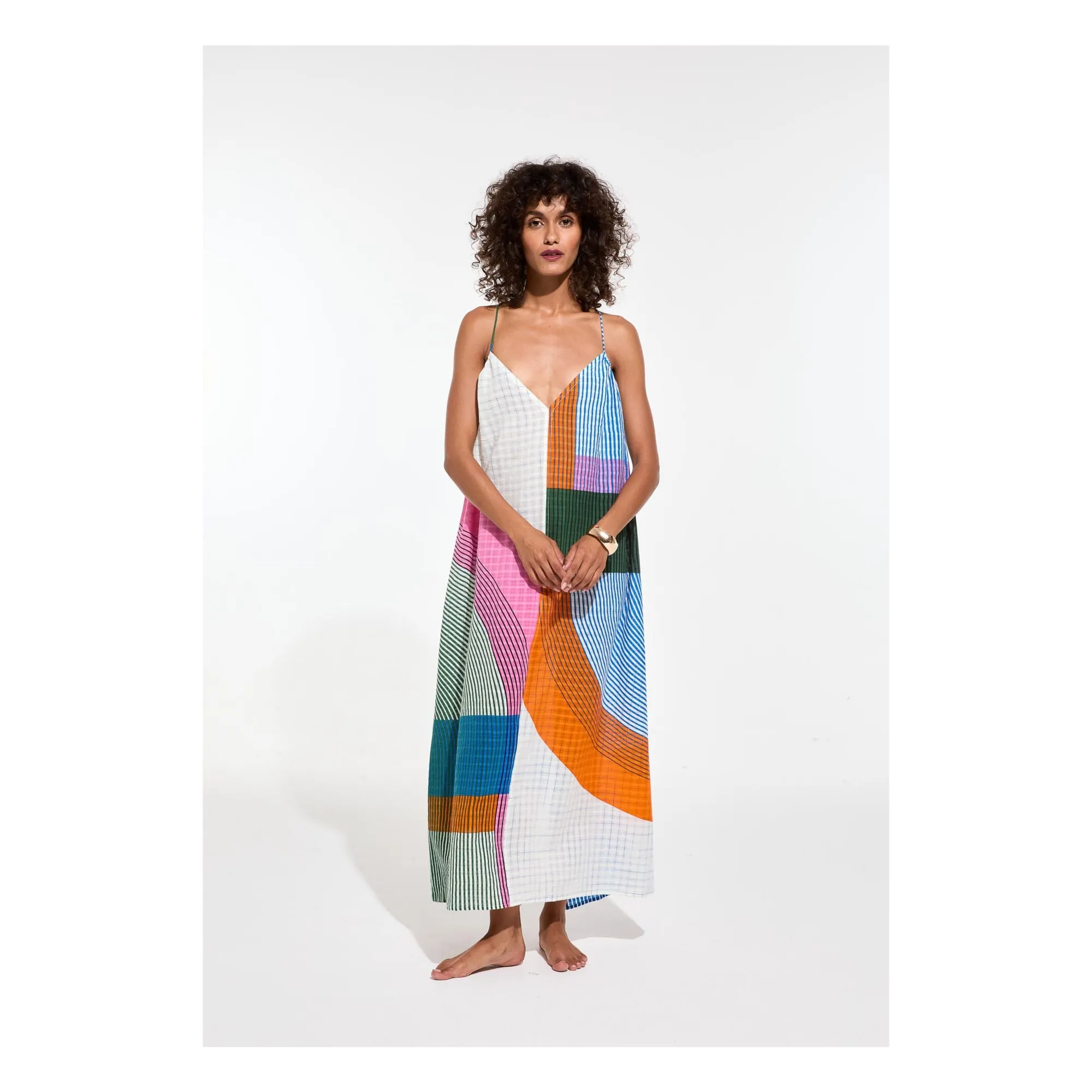 Robe Miami Ettore Coton | Blanc- Image produit n°1