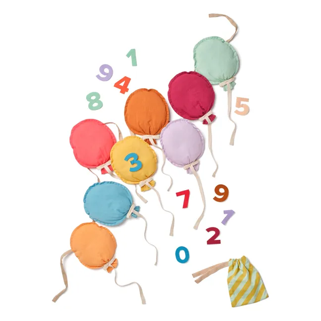 Birthday balloon garland