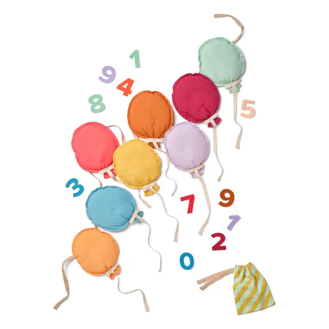 Birthday balloon garland