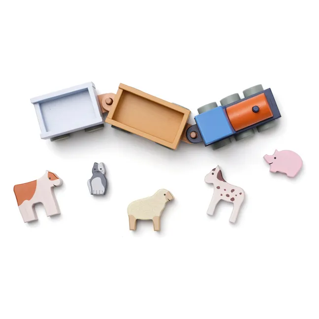 Tren de animales de granja