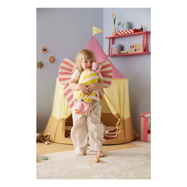 Cuscino a forma di caramella Fifi | Rosa