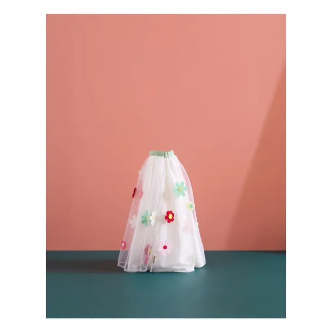 Capa disfraz de flor