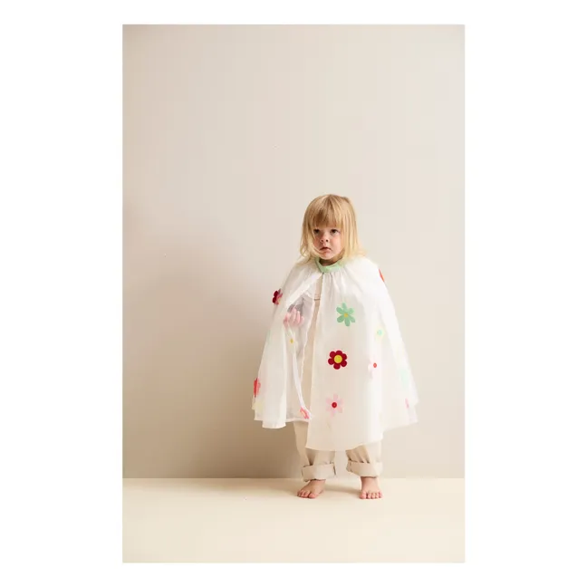 Capa disfraz de flor