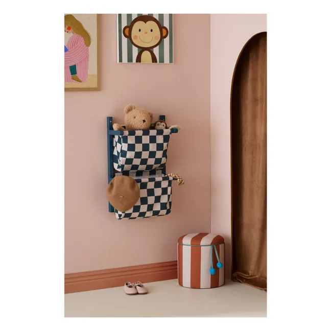 Almacenamiento mural de tela