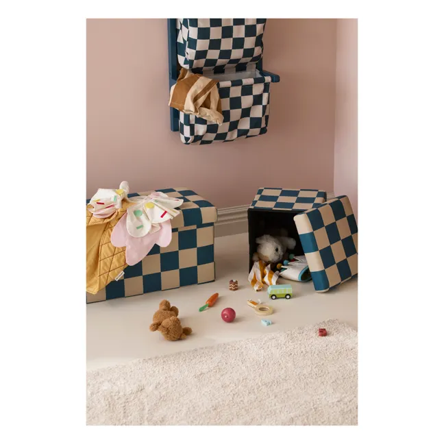 Rangement mural en tissu
