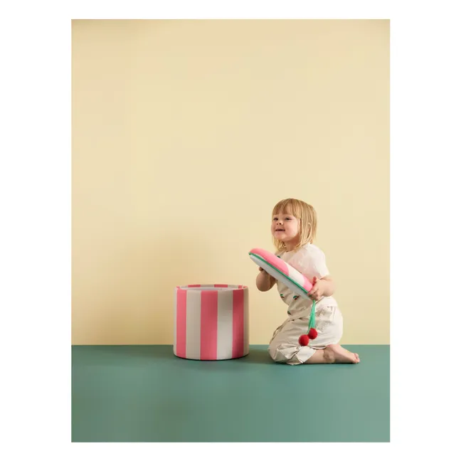 Pouf avec rangement Circus | Rose