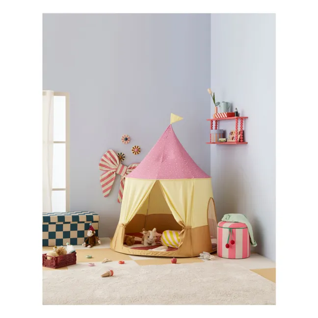 Pouf avec rangement Circus | Rose
