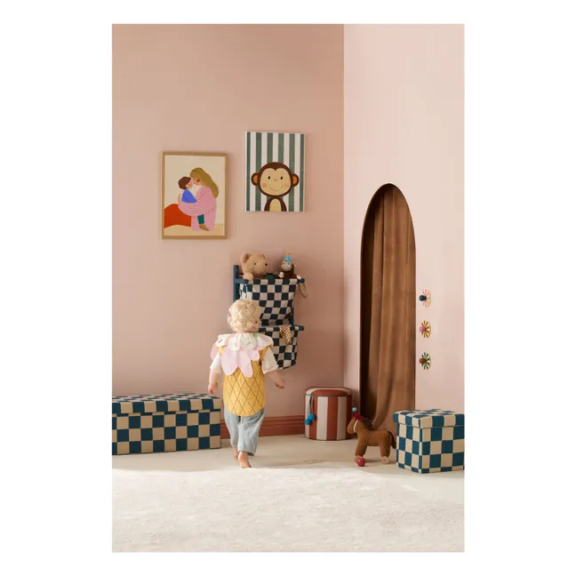 Pouf avec rangement