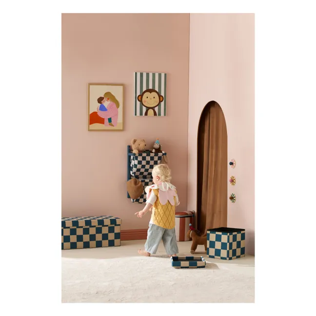 Pouf avec rangement