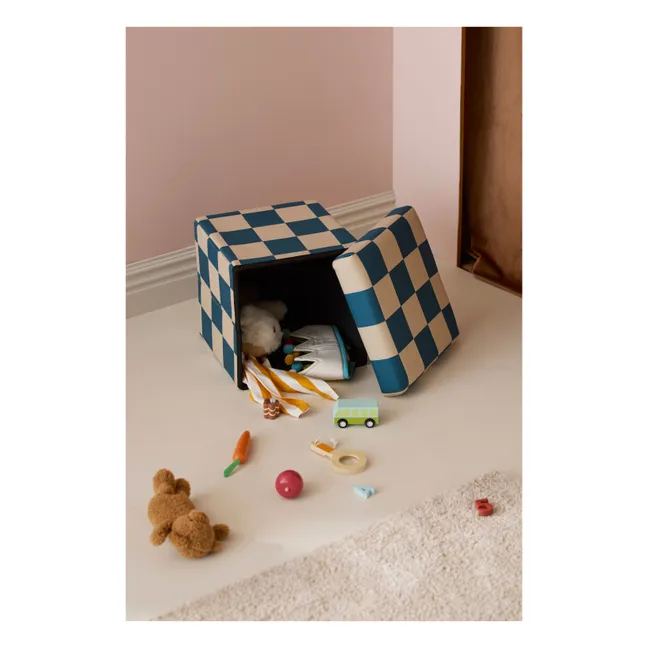 Pouf avec rangement