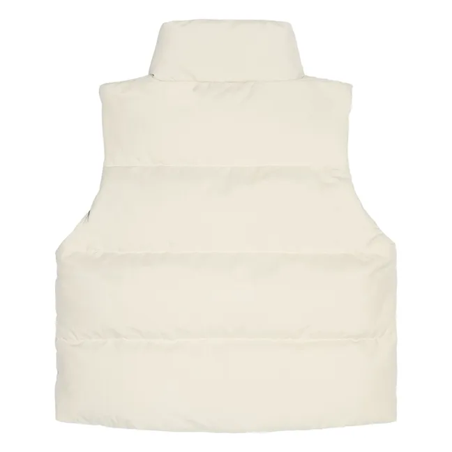 Doudoune Sans Manches Temper Fibres Recyclées | Beige