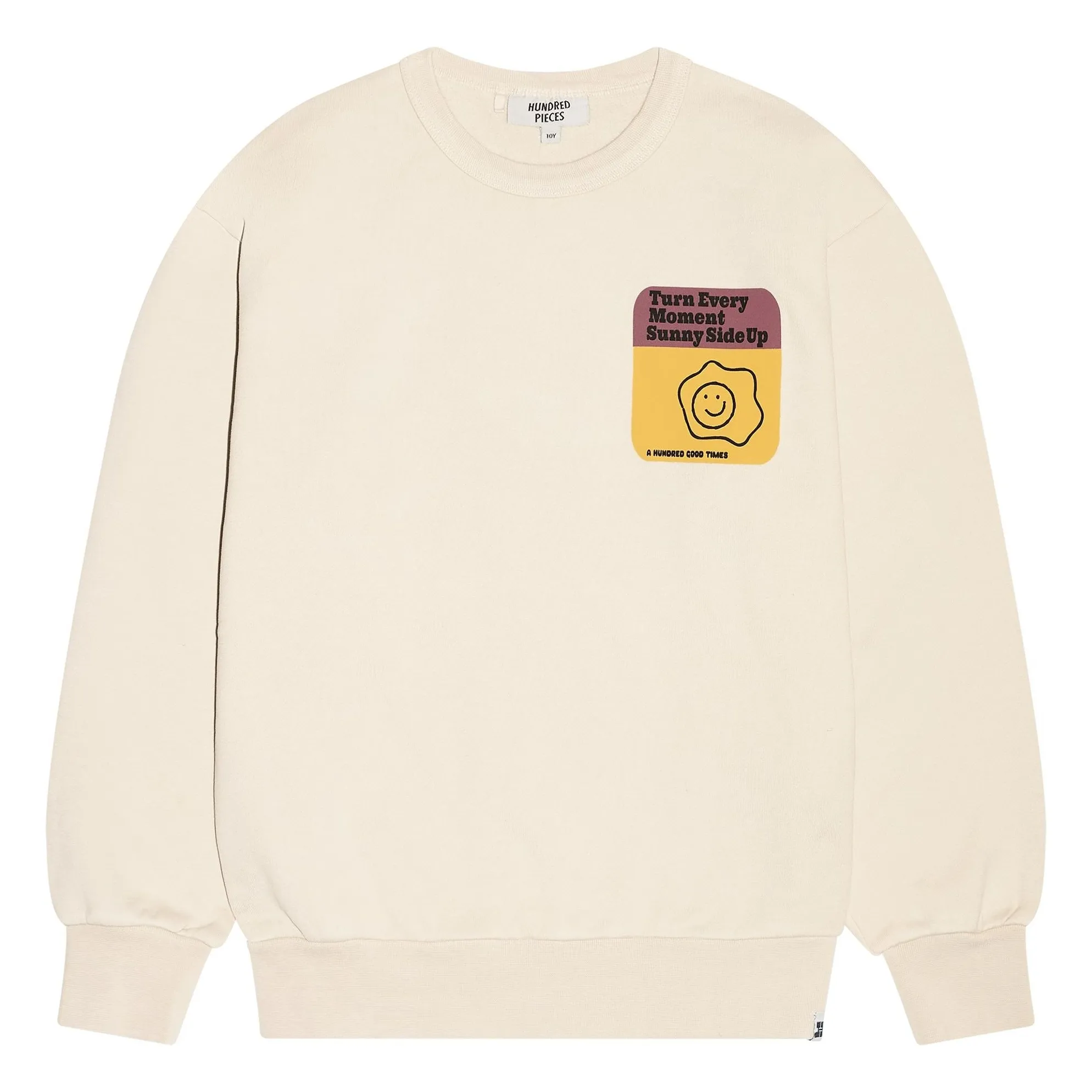 Hundred Pieces Natural Ryde Organic Cotton Sweatshirt