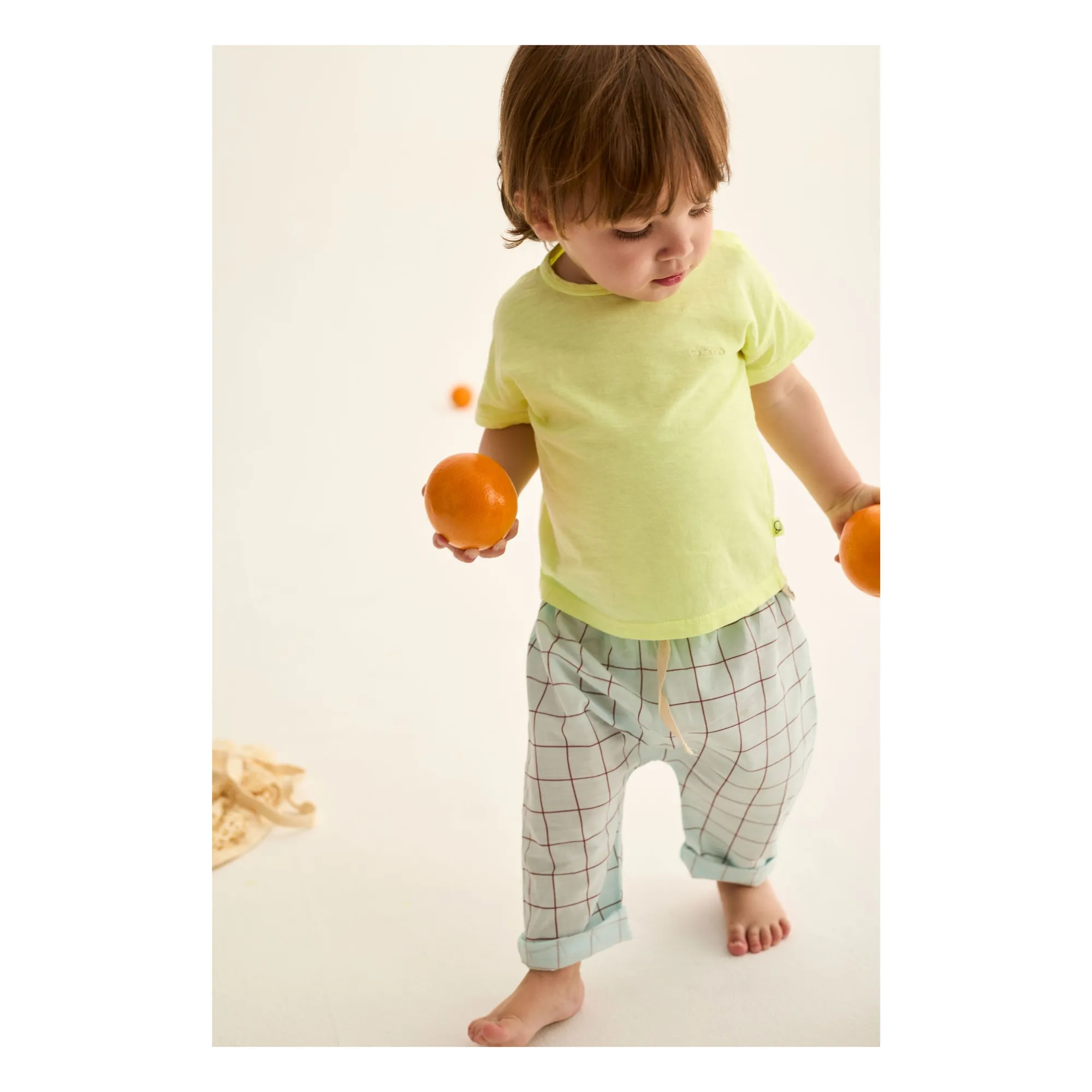 T-shirt Basic | Jaune fluo- Image produit n°0