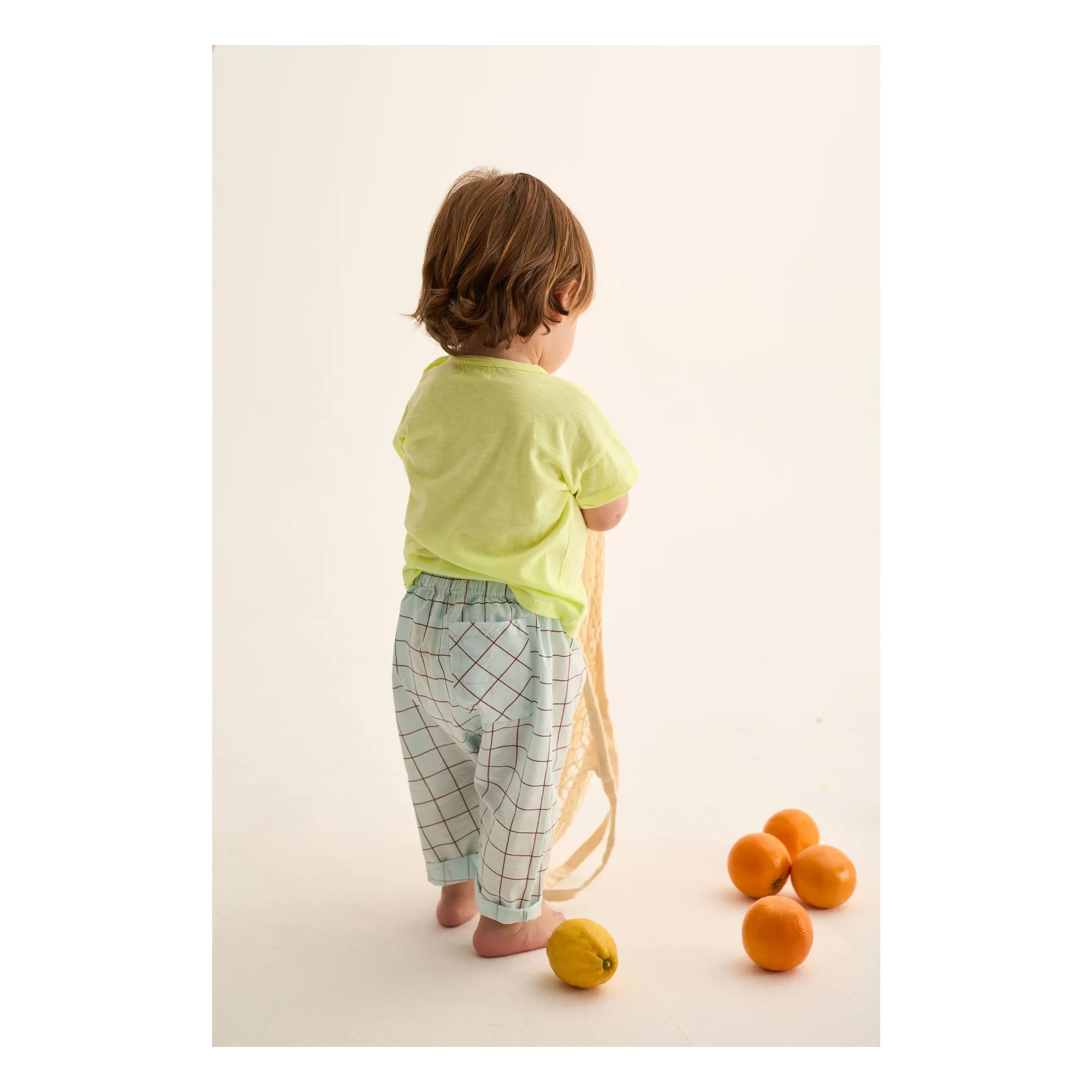 T-shirt Basic | Jaune fluo- Image produit n°2