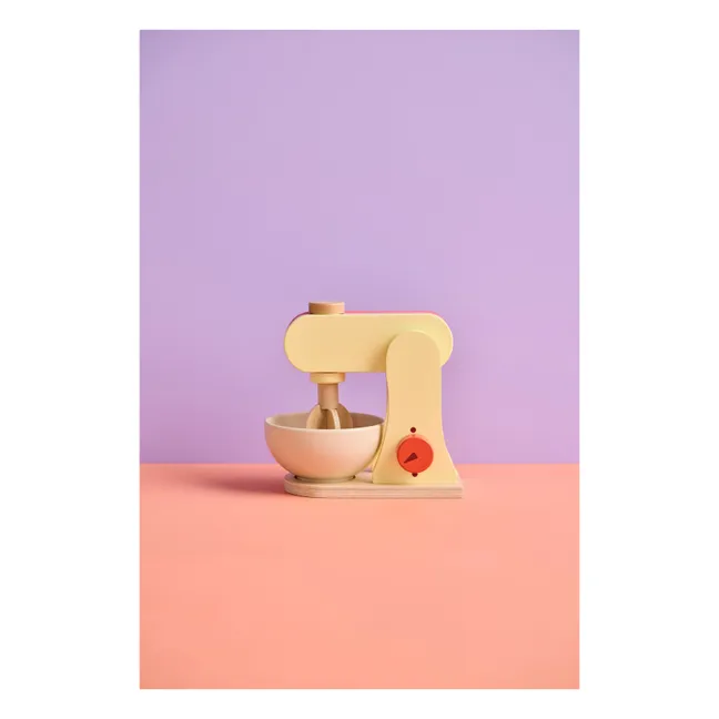 Wooden food processor