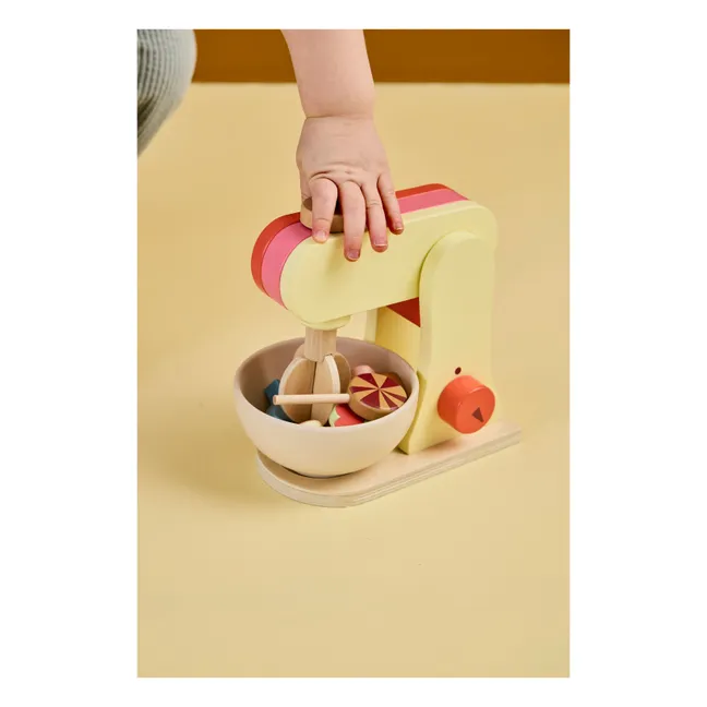 Robot batteur en bois