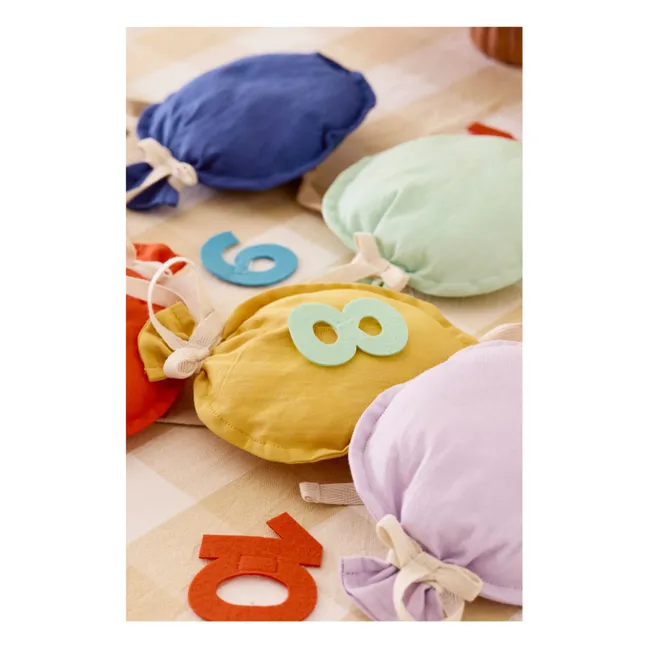 Birthday balloon garland