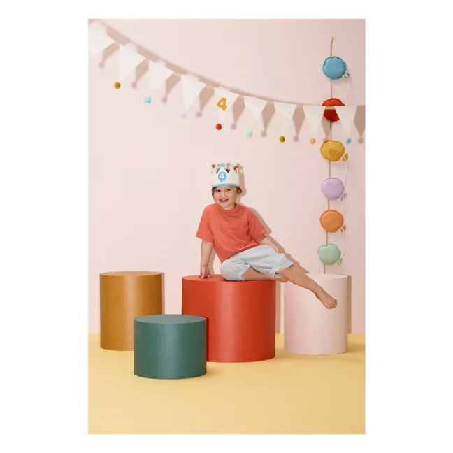 Birthday balloon garland