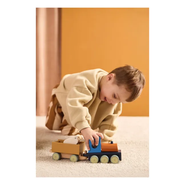 Tren de animales de granja