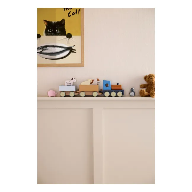 Tren de animales de granja