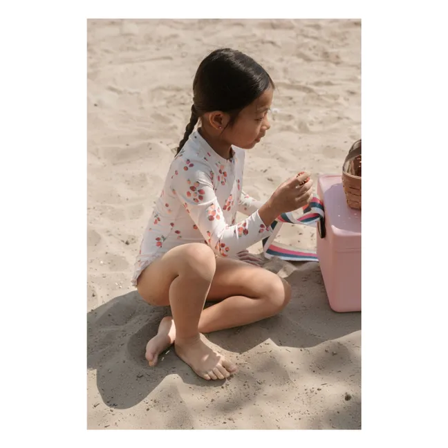 Bañador de manga larga Fresa Fibras recicladas | Rosa