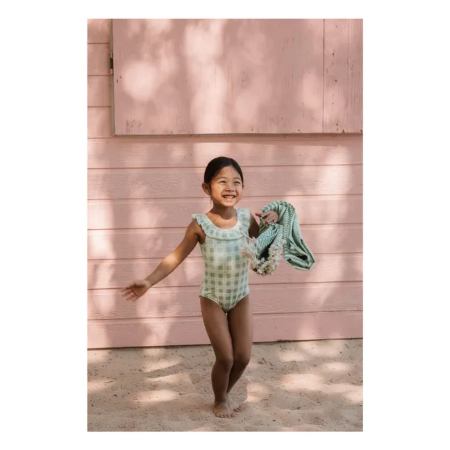 Traje de baño de fibra reciclada | Verde