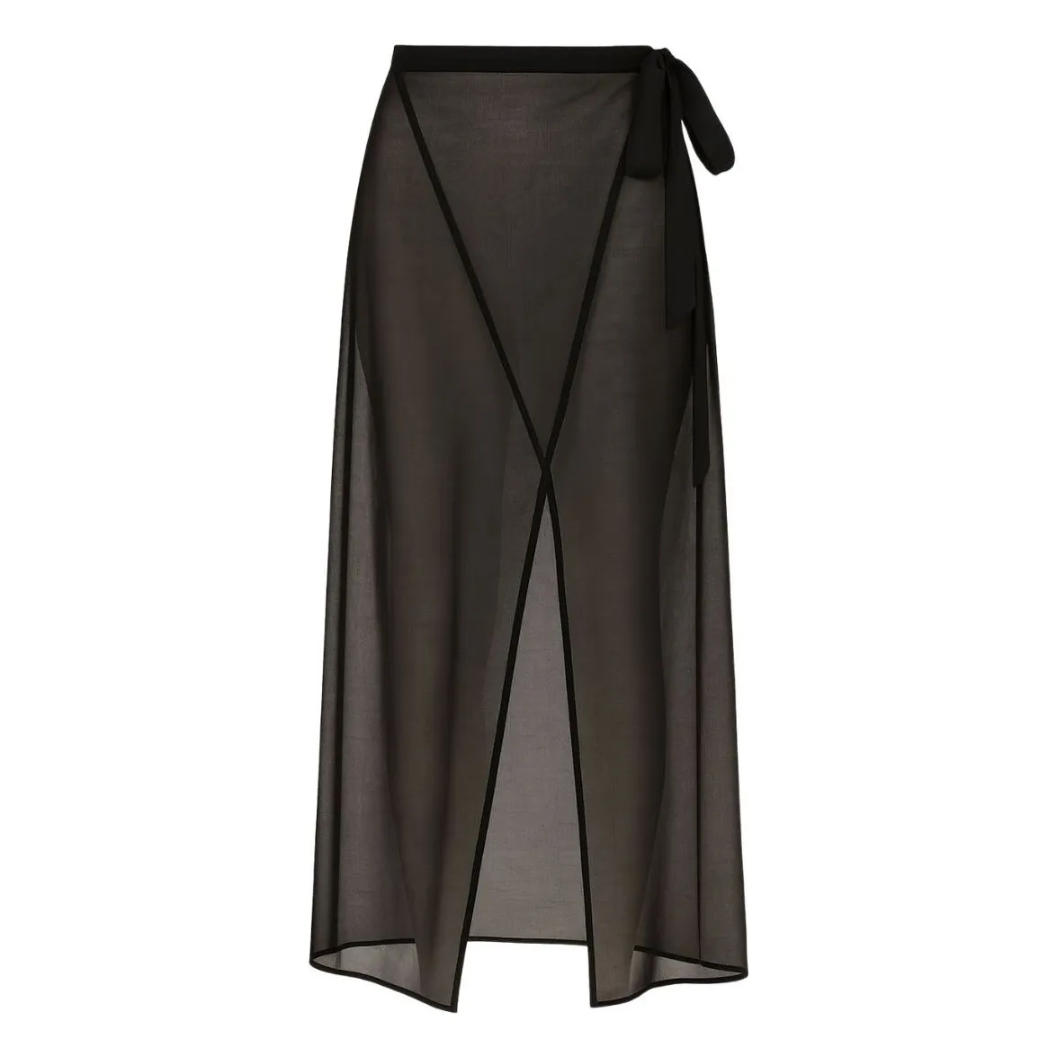 Vanessa Sposi Black Crossed Veil Skirt